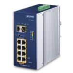 Unmanaged Din-Rail Ethernet Switch IGS-1020PTF-12V_v2