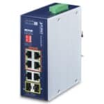 Unmanaged Din-Rail Ethernet Switch IGS-824UPTv2