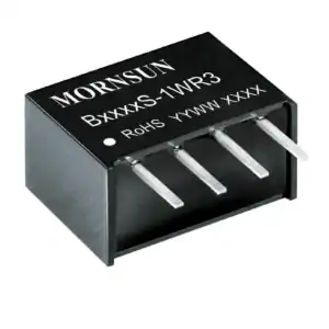 1W Isolated DC/DC Converter Module | Mornsun B_S-1WR3