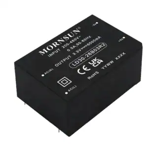 15V 30W AC/DC Converter Module | Mornsun LD30-26B15R2