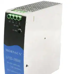 24V 120W DIN-Rail Power Supply | Mornsun LI120-26B24