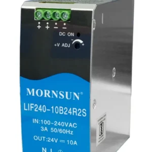 24V 240W DIN-Rail Power Supply | Mornsun LIF240-10B24R2S