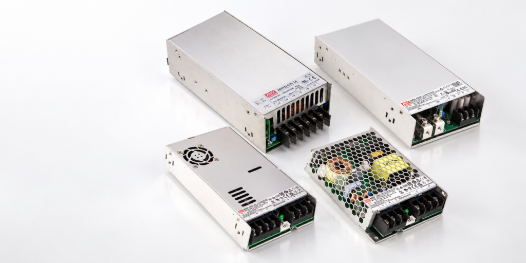 Meanwell Metal Encased Power Supplies